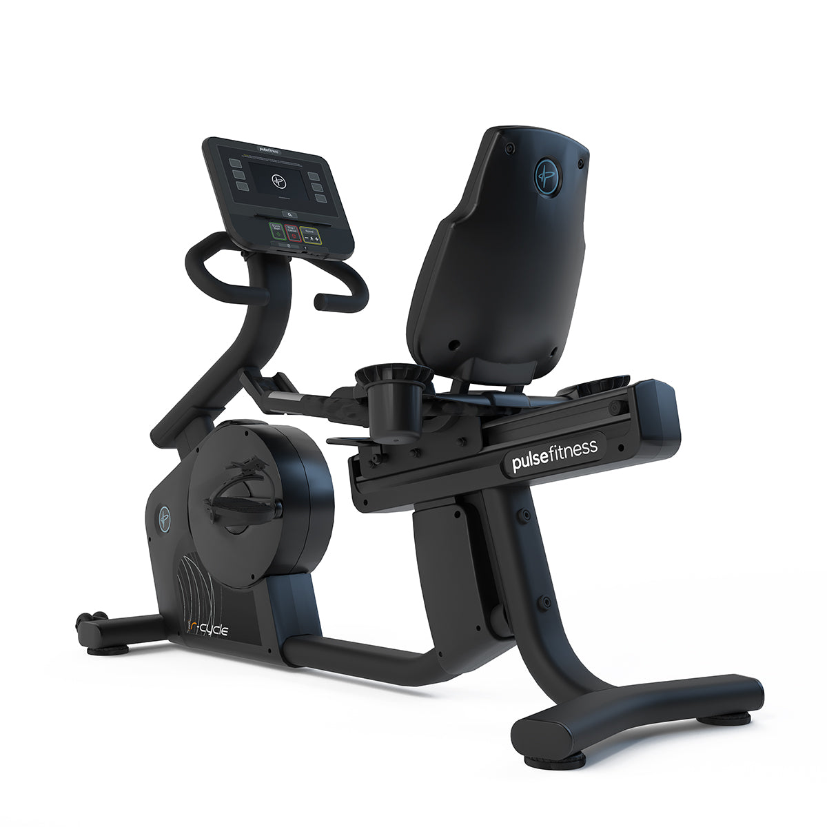 Pulse Fitness - Recumbent Cycle with 7" Tactile Key Console (Classic Line)