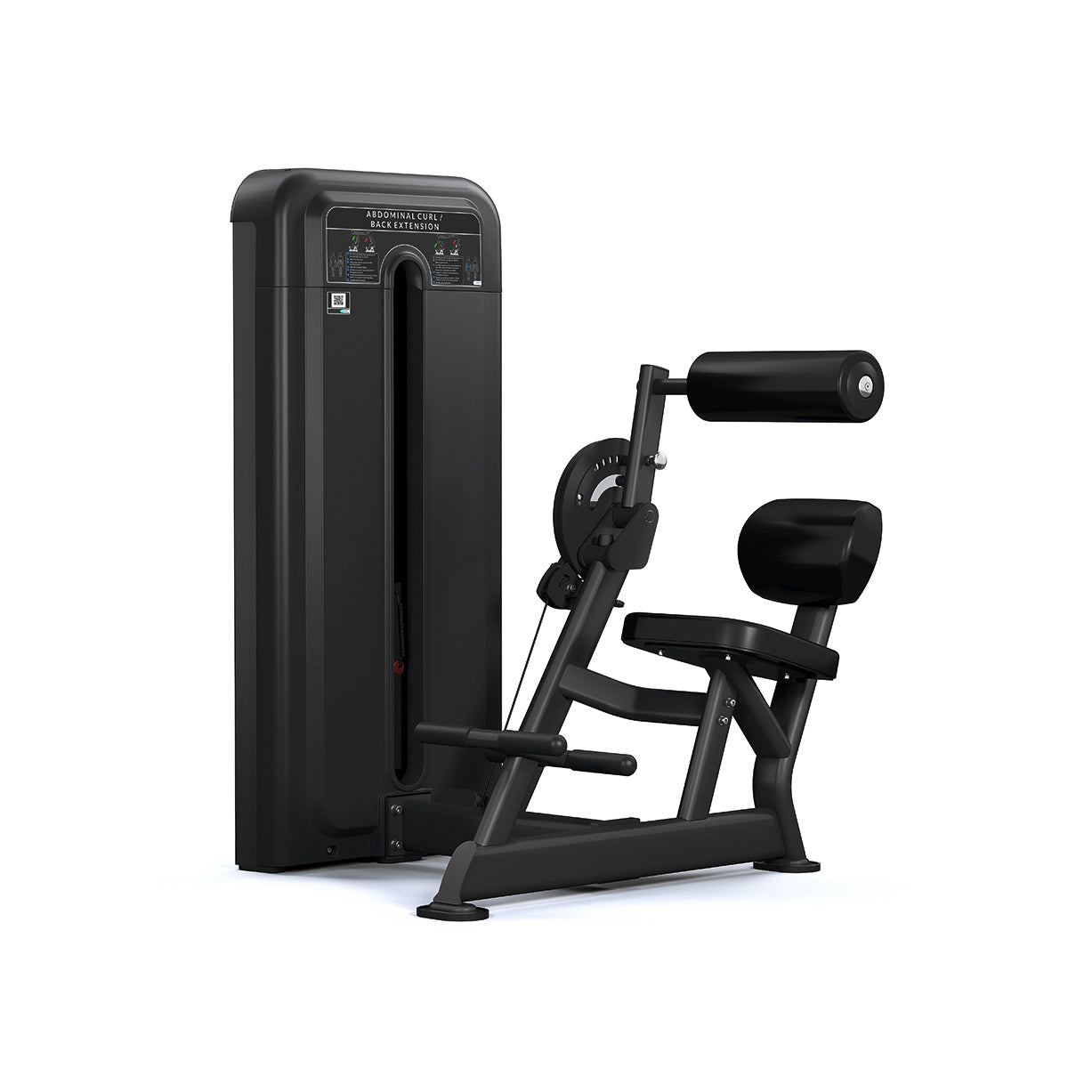 Pulse Fitness - Dual Use Abdominal / Lower Back Extension 118kg Weight Stack (Classic Line)
