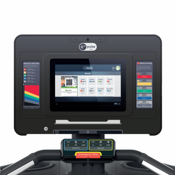 Pulse Fitness - Upright Bike with 10.1" Touchscreen Console (Club Line)