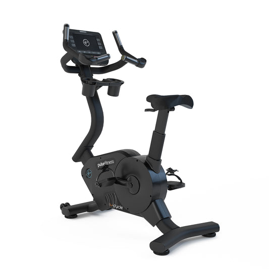 Pulse Fitness - Club Line Upright Cycle with 10.1" Tactile Key Console