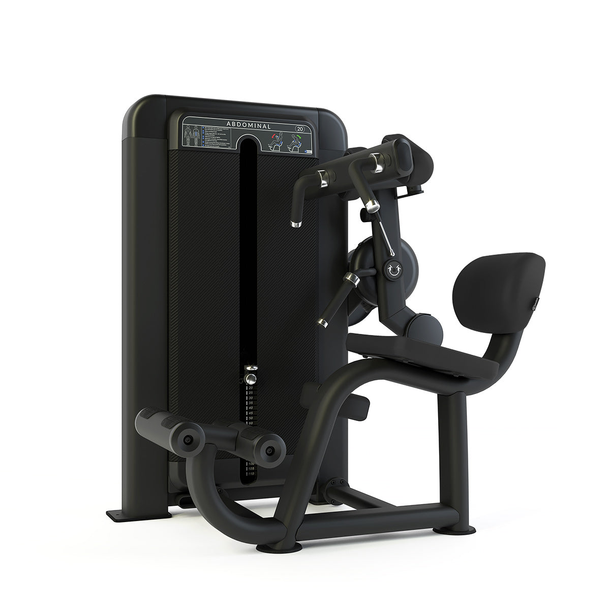 Pulse Fitness - Abdominal 100kg Weight Stack (Premium Line)
